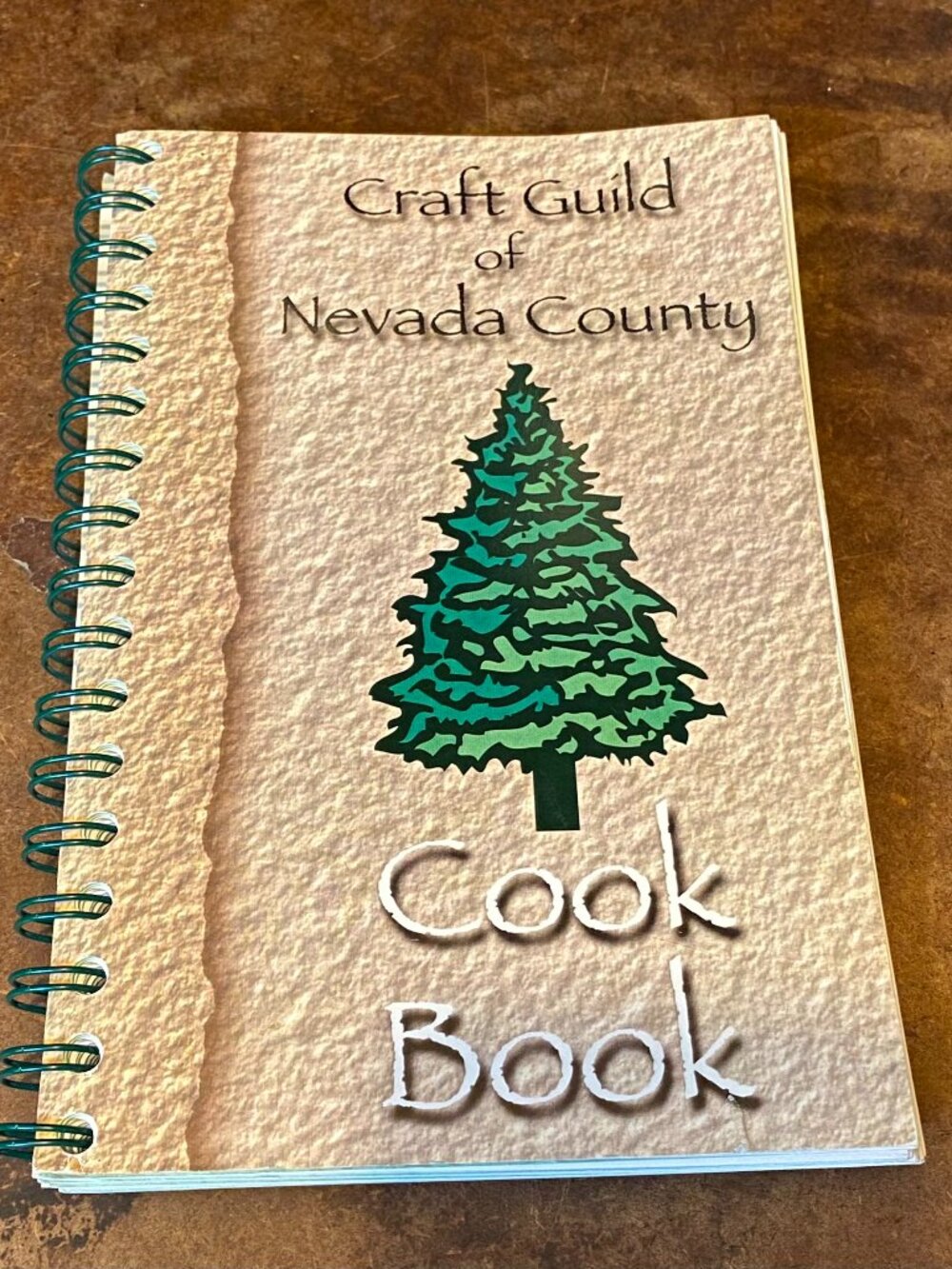 Craft Guild Nevada County California Grass Valley Cookbook Spiral Bound 1999